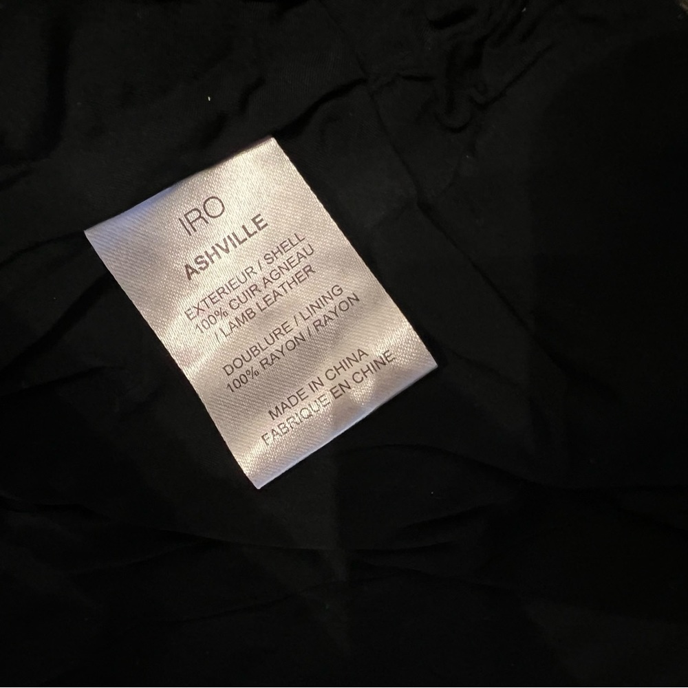 Iro Leather Jacket - image 6